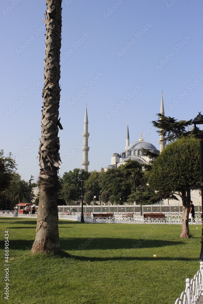 Blue Mosque in Istanbul (Turkey)