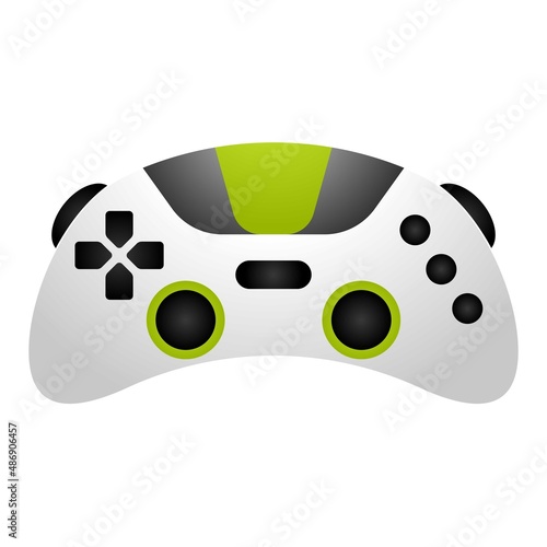 Gamepad icon cartoon vector. Game joystick