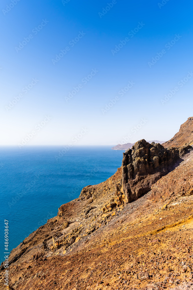 Coast of the Island of Fuerteventura