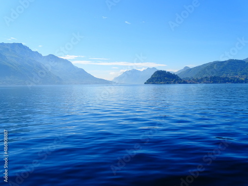 Beautiful site of Lake Como, Italy