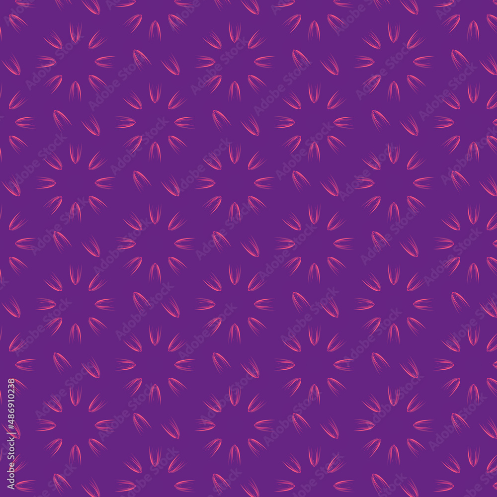 An abstract background of figures formed by pink elements.3d An abstract background of figures formed by pink elements.3d