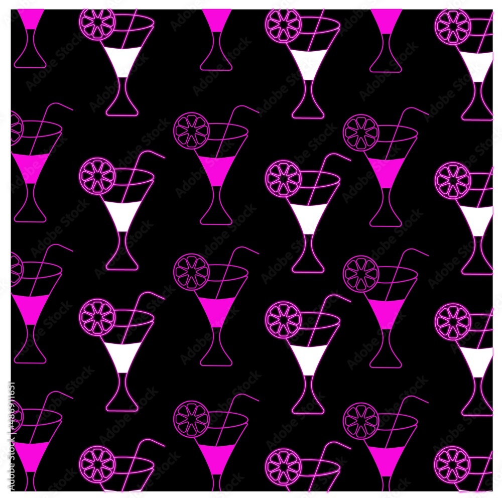 Neon Glass Pattern Neon Glass Pattern