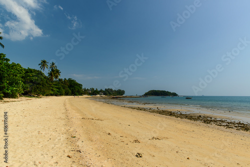 Ko Kwang and unknown beach in Nong Thale, Krabi, Thailand.