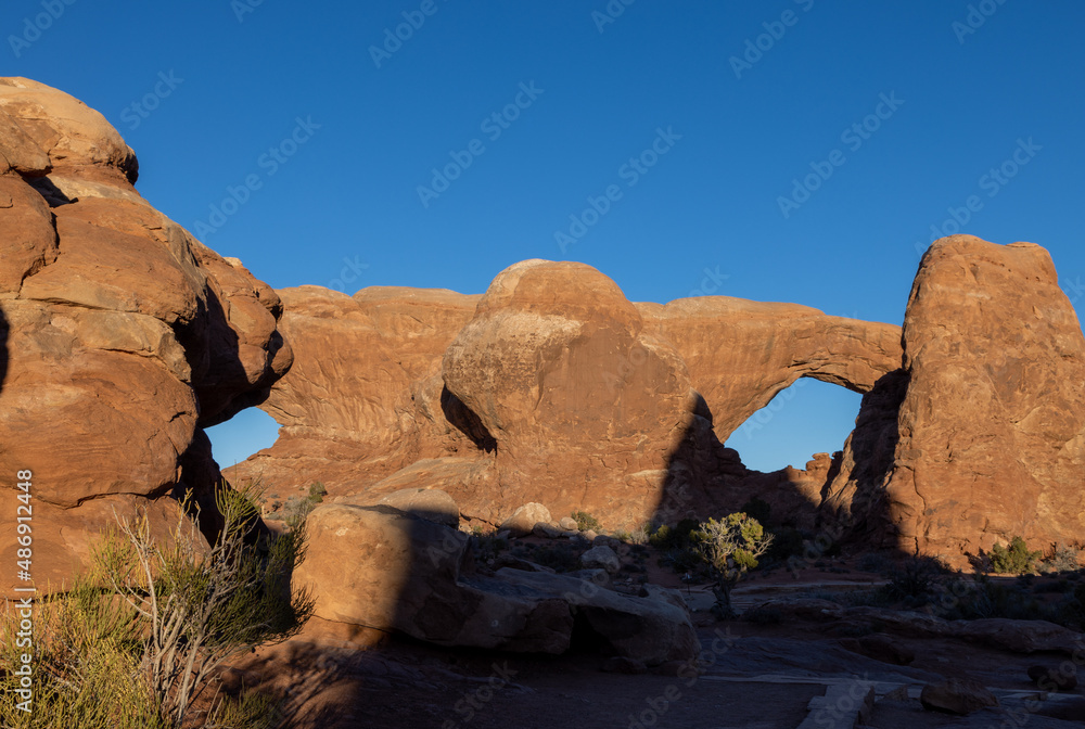 The Scenic Windows in Arches National Park Utah