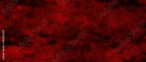Red grunge old paper texture background. Beautiful stylist modern red texture background with smoke and scratches. Colorful red textures for making flyer, poster, cover, banner and any design.