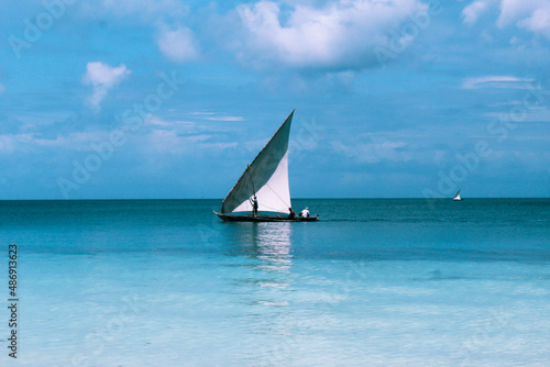 sailboat on the sea