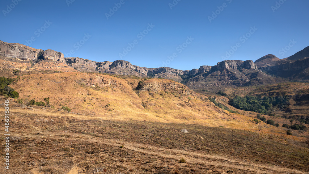 Royal Natal National Park, Dragensberg mountains, South Africa.