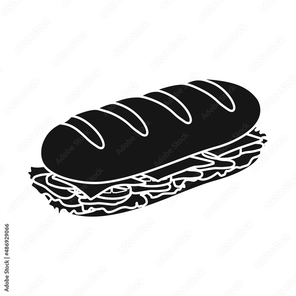 Vector illustration of bun and burger logo. Graphic of bun and lettuce vector icon for stock. Vector illustration of bun and burger logo. Graphic of bun and lettuce vector icon for stock.