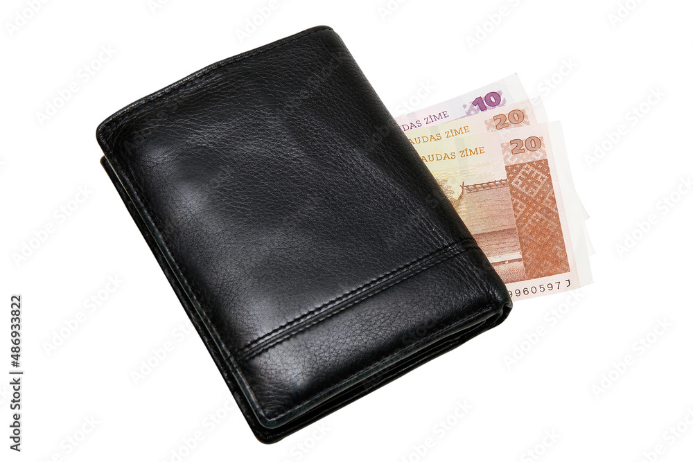 Men's wallet made of soft leather Men's wallet made of soft leather