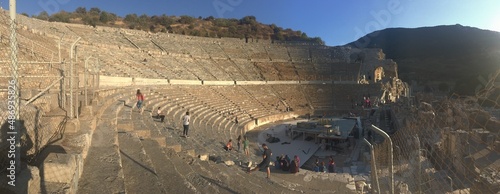 ancient theater in turkey photo
