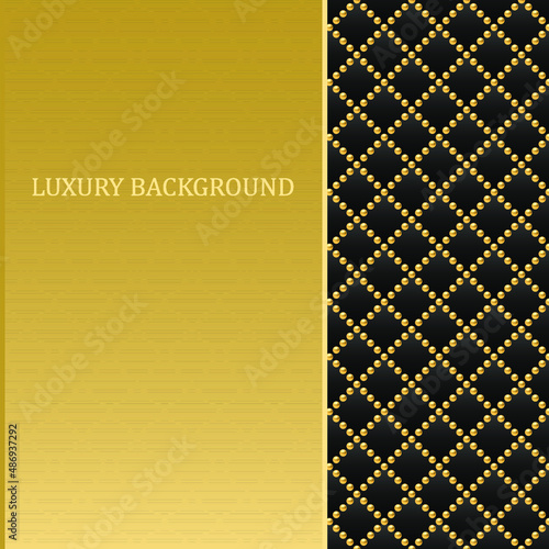 Dark luxury background. Vector illustration.