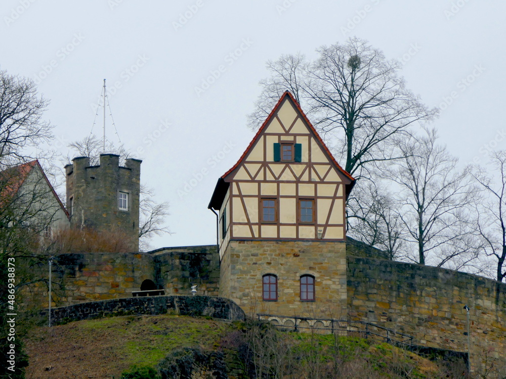 Burgruine in Königsberg, Bayern