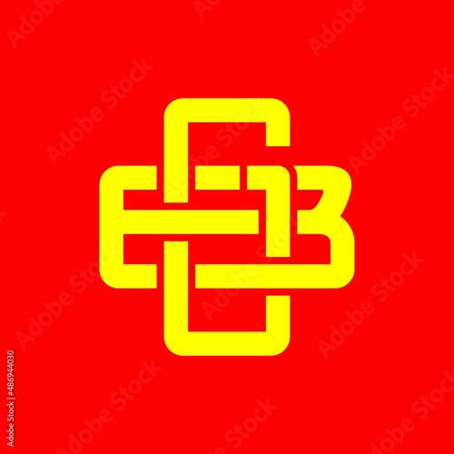 Initial GB, BG, EGB, GEB, monogram logo vector.