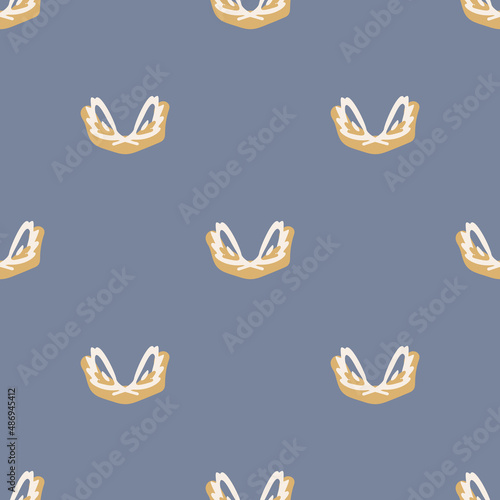 French fleur de lis royal lily seamless pattern. Farmhouse cottage background. Lilies lys flower flourish motif allover rustic damask.