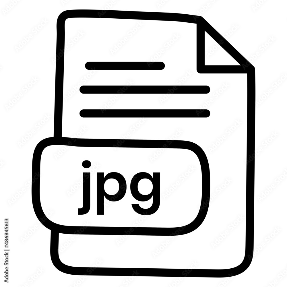 An outline design icon of file
An outline design icon of file