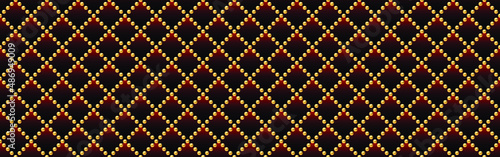 Red and gold luxury background. Vector illustration.