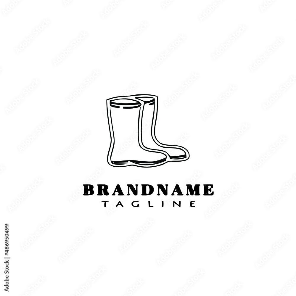 boot logo icon design template vector illustration boot logo icon design template vector illustration