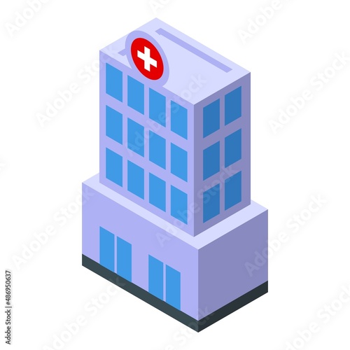 Hospital chemical control icon isometric vector. Pest service. Toxic exterminator