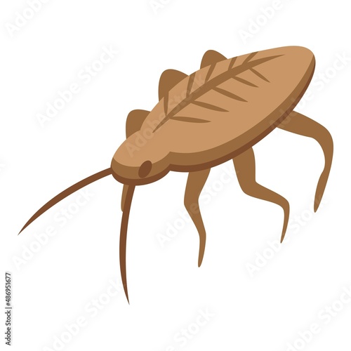 Safety pest control icon isometric vector. Chemical pesticide. House service