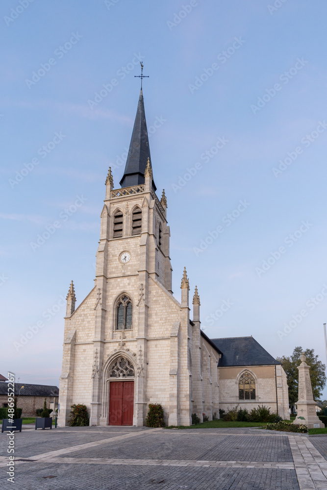 Fototapeta premium Saint-Lô church Normandy France
