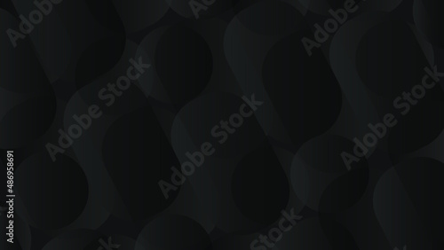 Black abstract background. Dark vector illustration