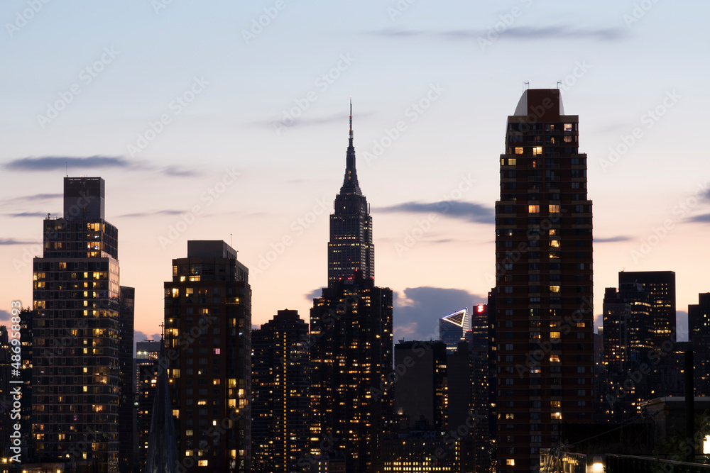 NYC High Rise Skyline