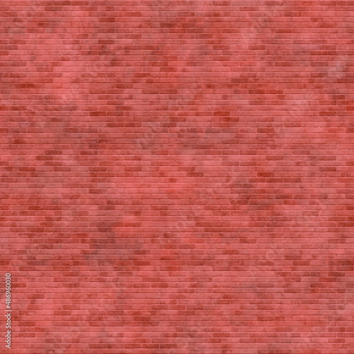 Brown orange brick wall concrete stucco stonewall