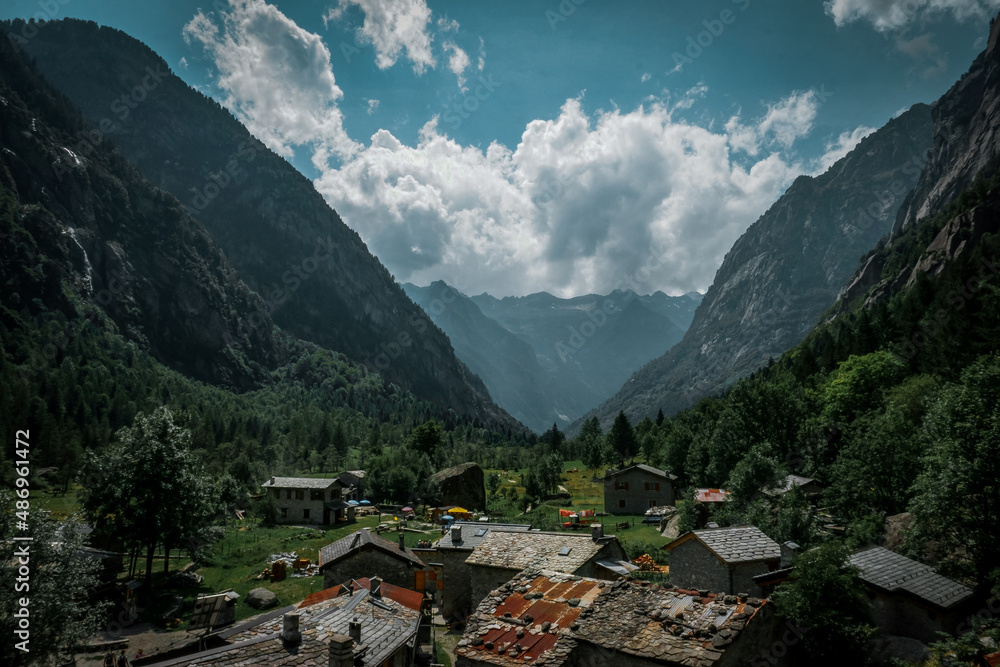 Fototapeta premium dolina górska