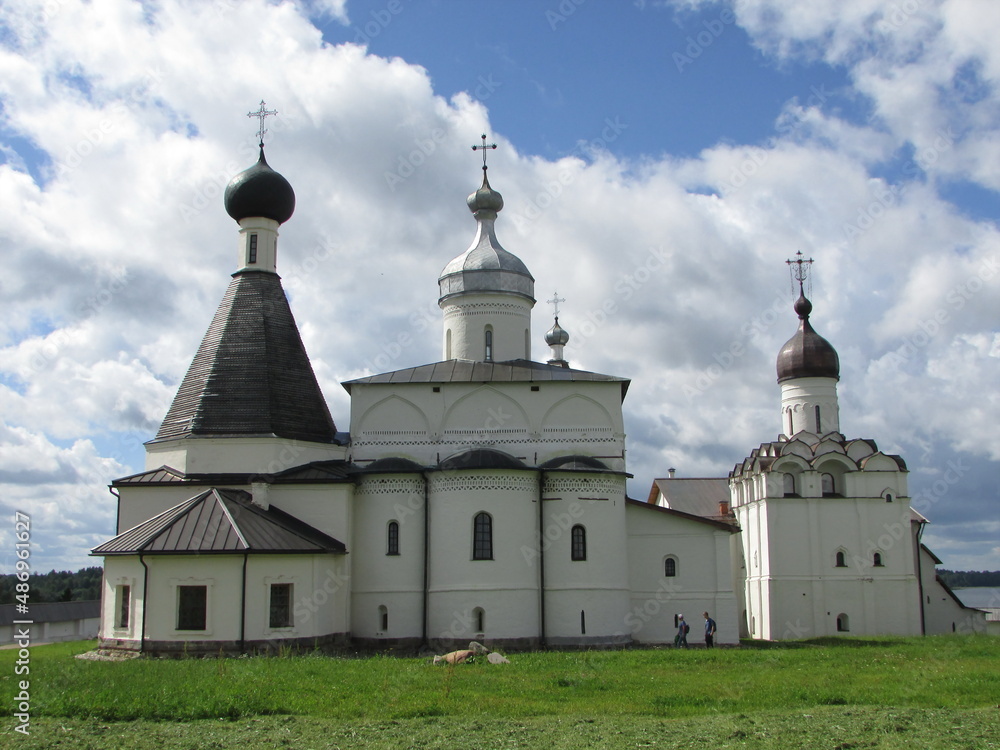 Russia, Vologda region, Ferapontovo, Ferapontov Monastery, russian orthodox church