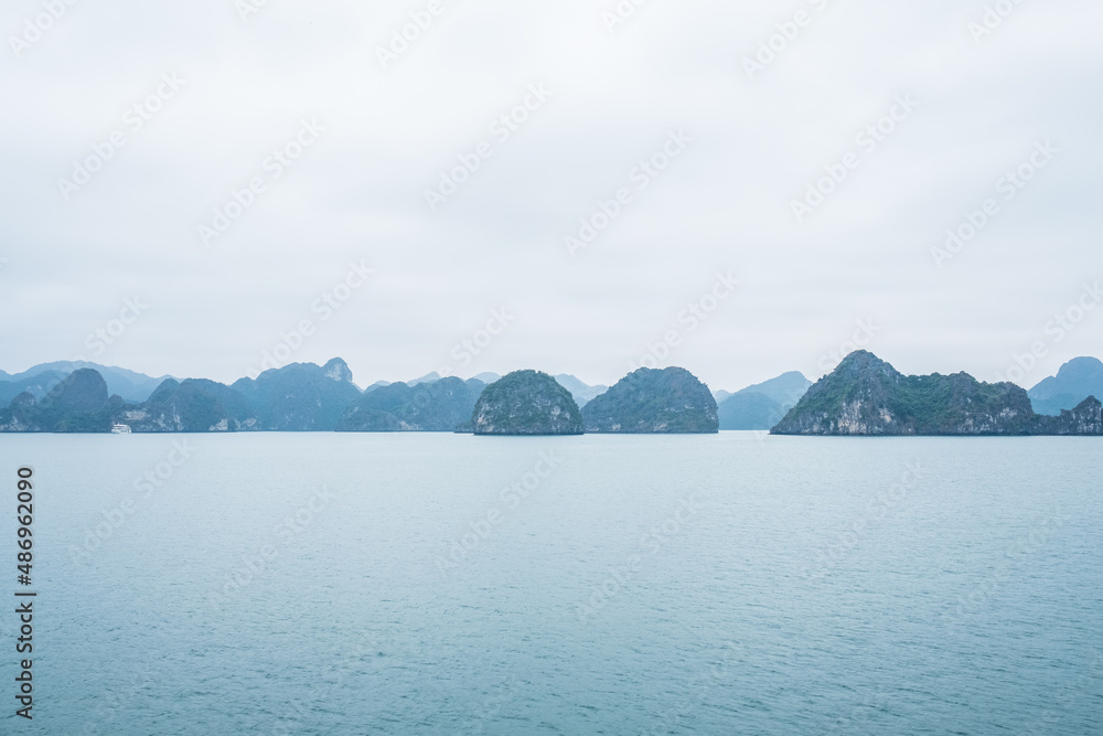 A View in Hạ Long Bay