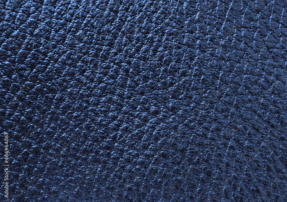 Dark blue skin texture with abstract pattern of folds and veins ...