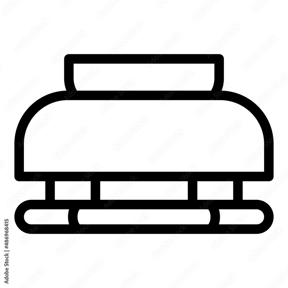 Replace smoke detector icon outline vector. Fire sensor. Home control Replace smoke detector icon outline vector. Fire sensor. Home control