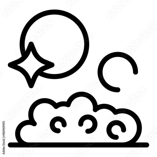 Foam dish icon outline vector. Liquid bottle. Home natural