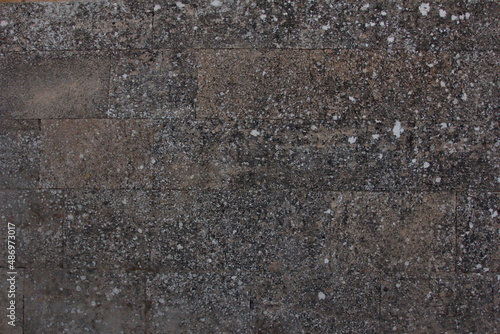 Polished dark granite texture use for background.