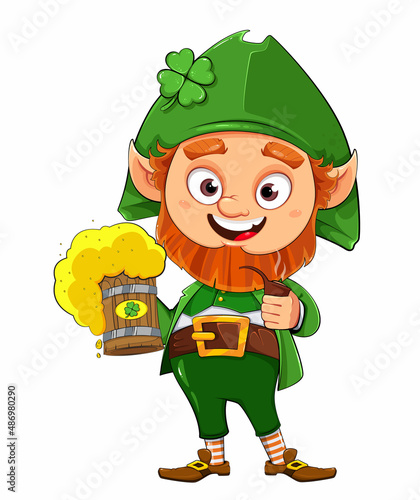 Leprechaun cartoon character