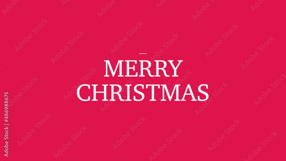 Merry Christmas on red background, motion holidays and winter style background for New Year and Merry Christmas Merry Christmas on red background, motion holidays and winter style background for New Year and Merry Christmas