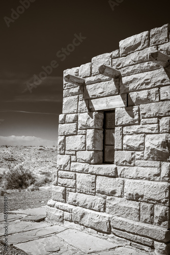 old stone house