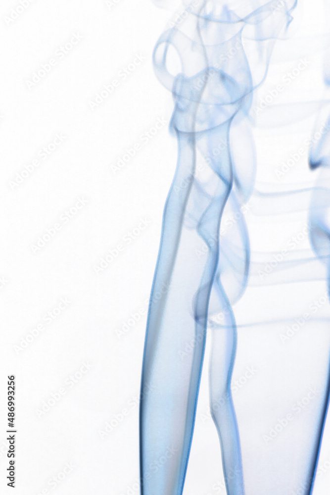 Real colorful smoke on white background. Graphic resource for use with blend modes. Fusion layers. Real colorful smoke on white background. Graphic resource for use with blend modes. Fusion layers.