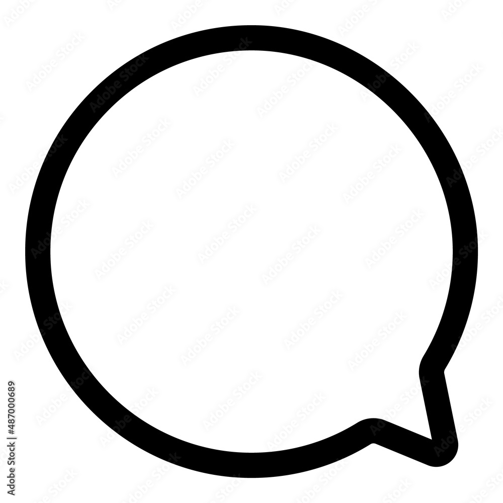 Message Flat Icon Isolated On White Background Message Flat Icon Isolated On White Background