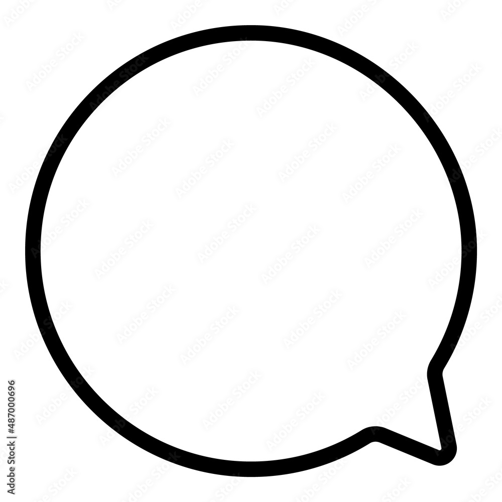 Message Flat Icon Isolated On White Background Message Flat Icon Isolated On White Background