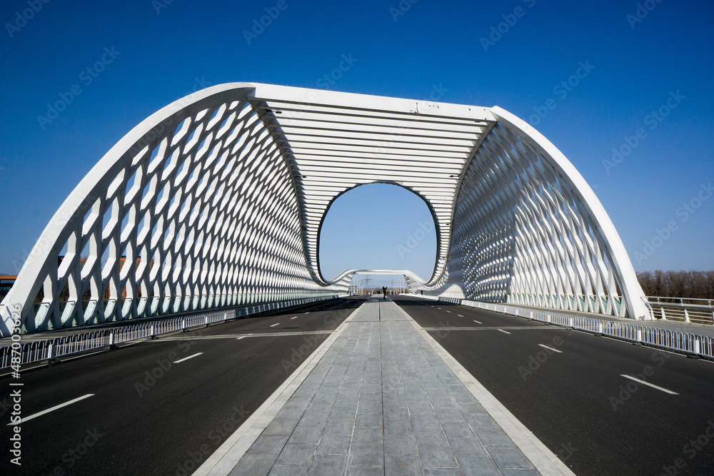 Obraz premium The Network bridge in Beijing