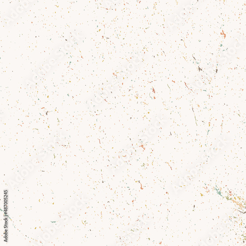 Abstract colorful venetian terrazzo pattern. Modern minimalistic grunge texture of mosaic floor with marble, granite, quartz, stone fragments. Trendy vector design illustration.