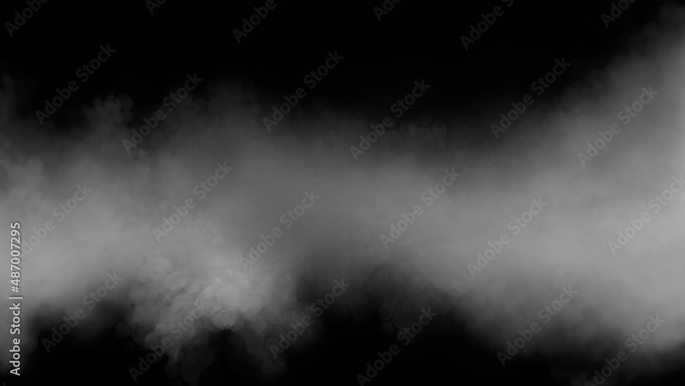 smoke on black background smoke on black background