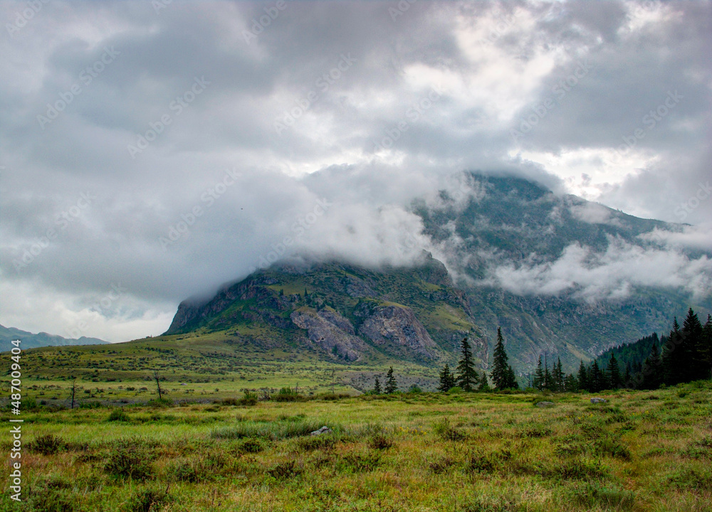 Obraz premium Gornyi Altai or mountains of Altai