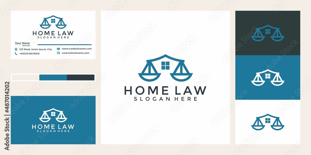home law logo design