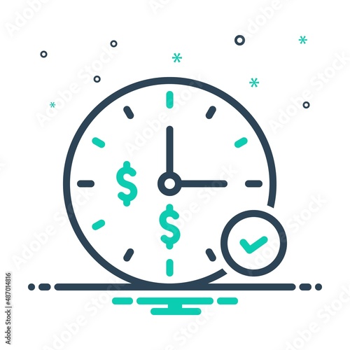Mix icon for worth