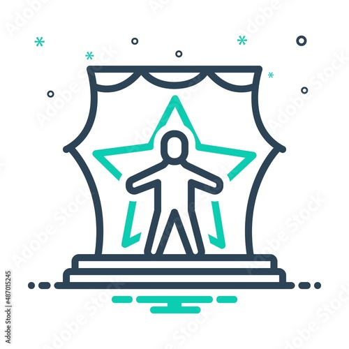 Mix icon for acting