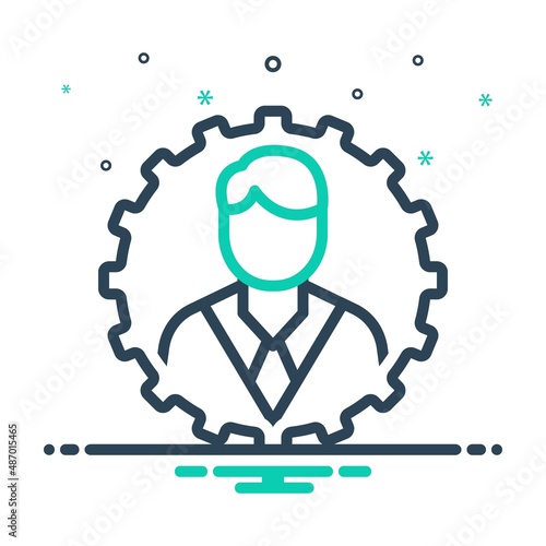 Mix icon for manager