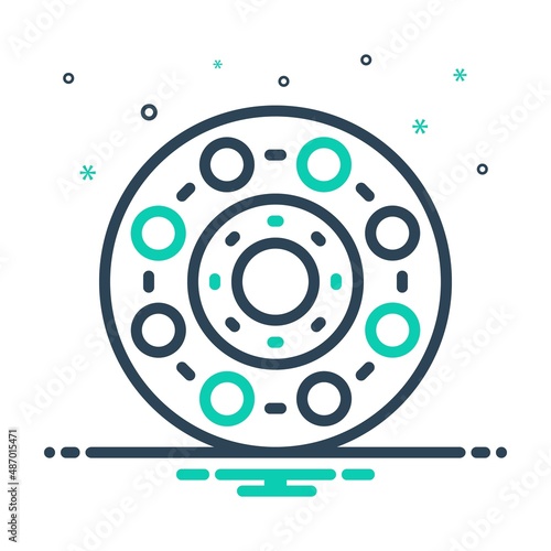 Mix icon for bearing
