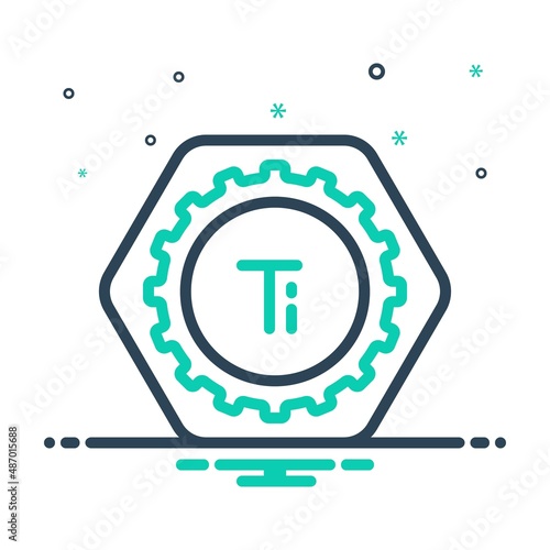 Mix icon for titanium